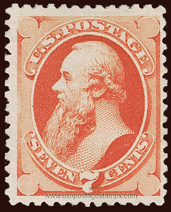 US 1880 Edwin Stanton (1814-1869) 7c. Scott. 196