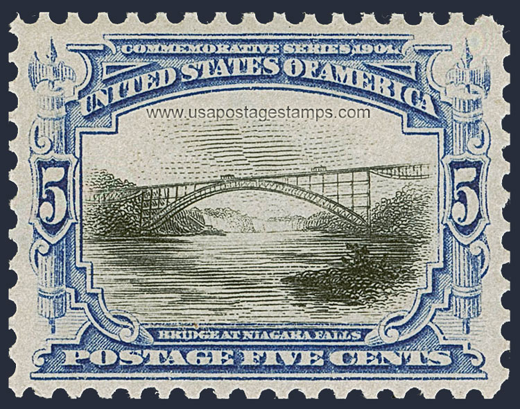 US 1901 Pan-American Exposition 5c. Bridge Scott. 297