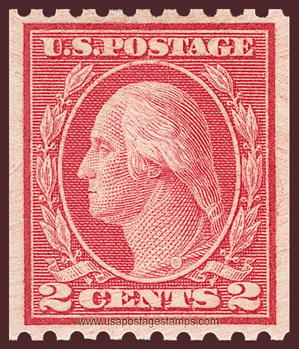 US 1919 George Washington (1732-1799) Coil 2c. Scott. 488
